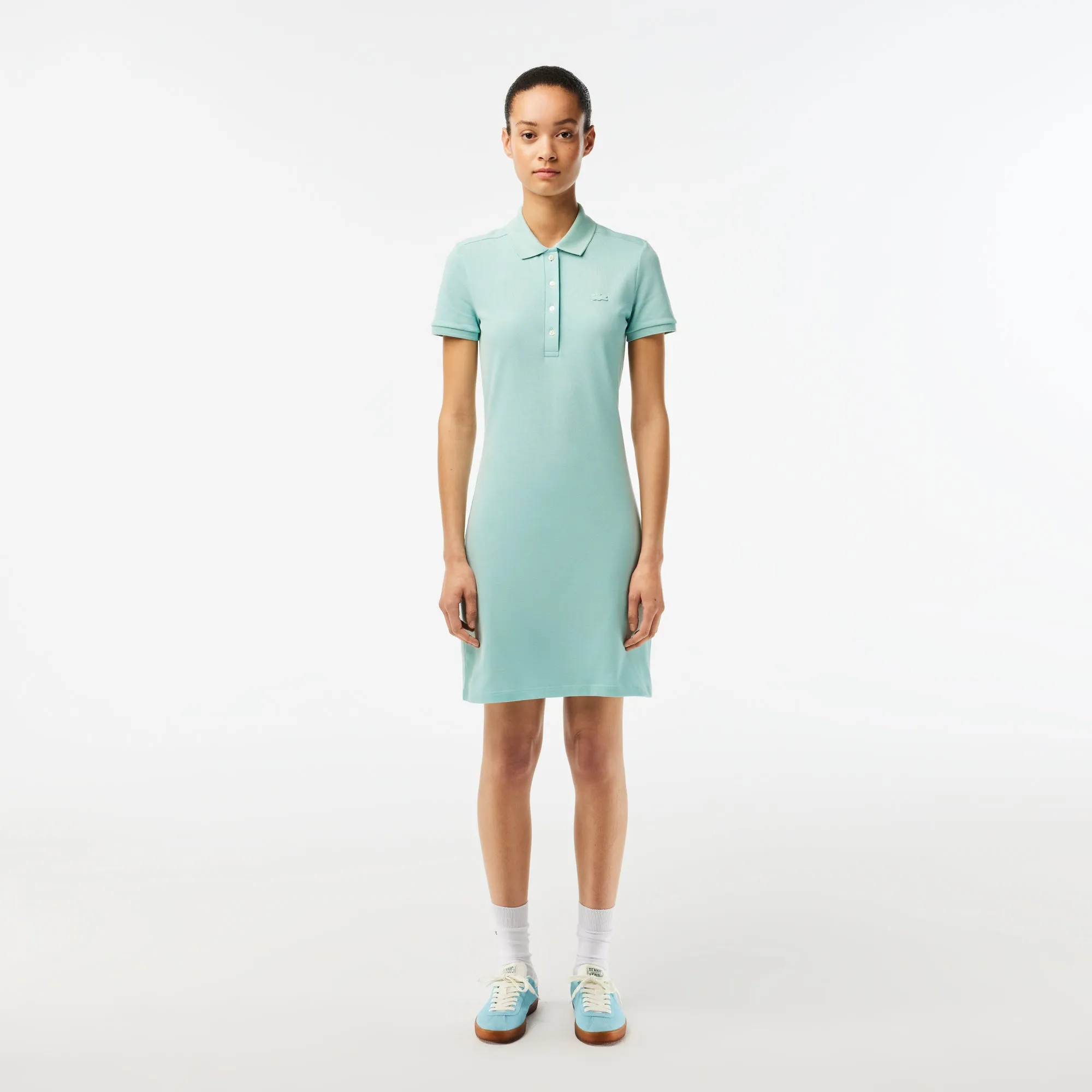 Women's Stretch Cotton Piqué Polo Dress